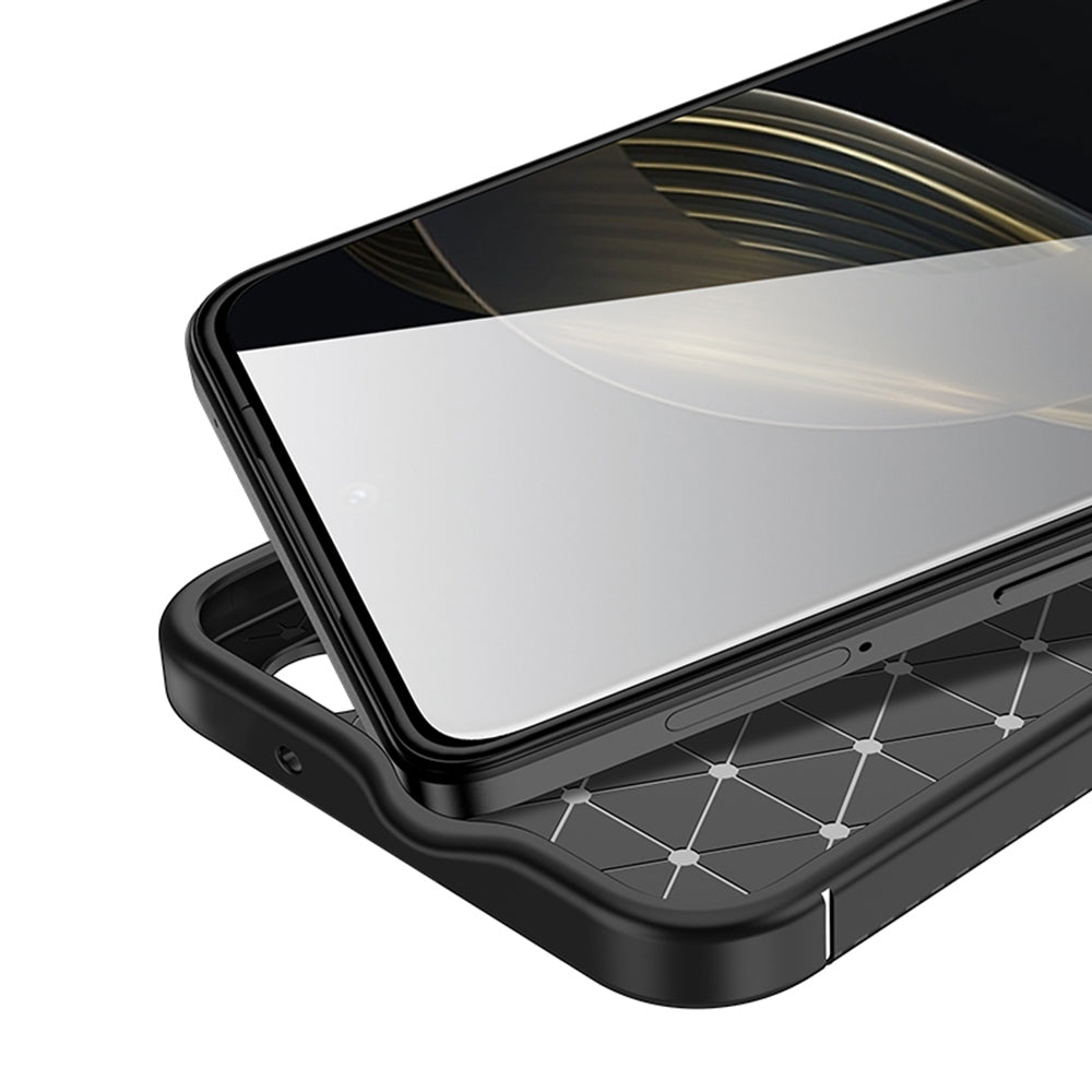 Pouzdro pro Huawei nova 12s / nova 11, Techsuit, CarbonFiber, Černá