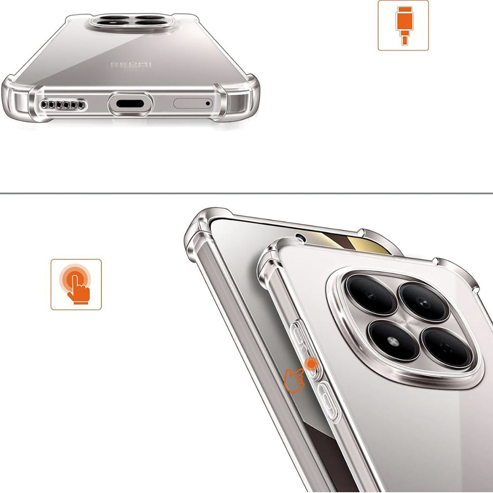 Pouzdro pro Huawei nova 14 Pro, Techsuit, Shockproof Clear, Transparentní