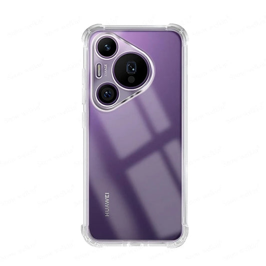 Pouzdro pro Huawei Pura 70, Techsuit, Odolné proti nárazům, Průhledné