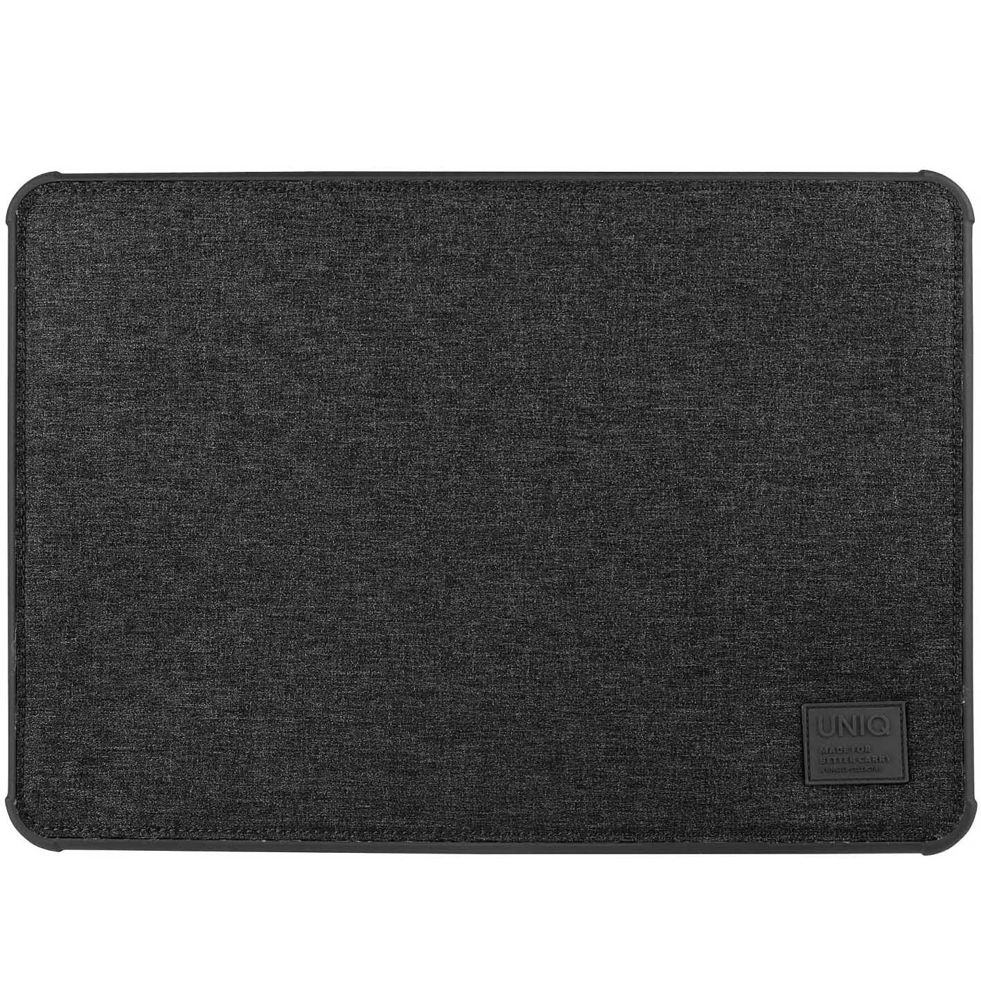 Pouzdro UNIQ DFender Tough pro Apple Macbook 12palců (2015), černé