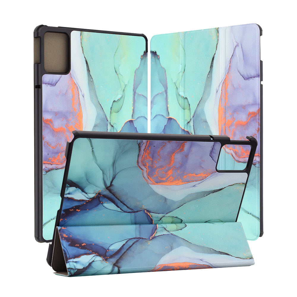Pouzdro pro Lenovo Idea Tab 11, Techsuit, FoldPro Green Time, vícebarevné