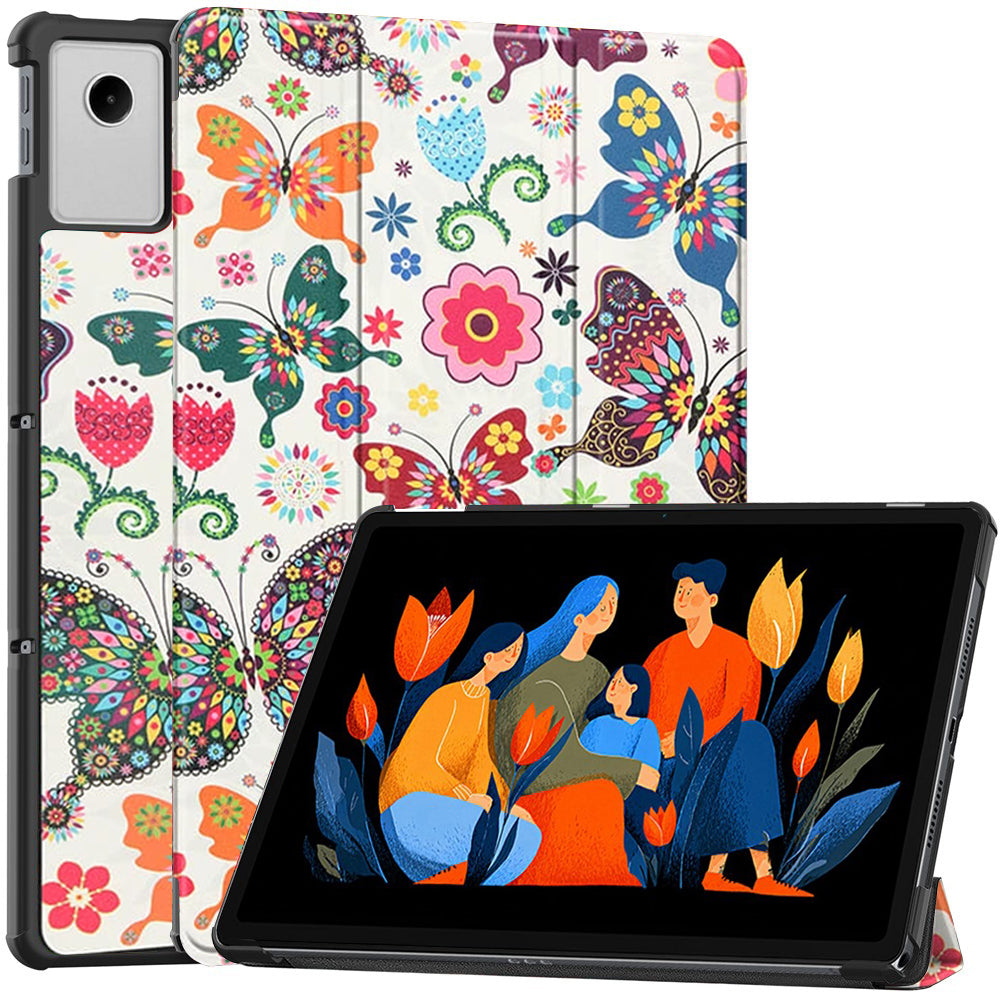 Pouzdro pro Lenovo Idea Tab Plus, Techsuit, FoldPro Butterfly, Multicolor