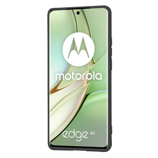 Pouzdro pro Motorola Edge (2023) / Edge 40, Techsuit, SoftFlex, Černé