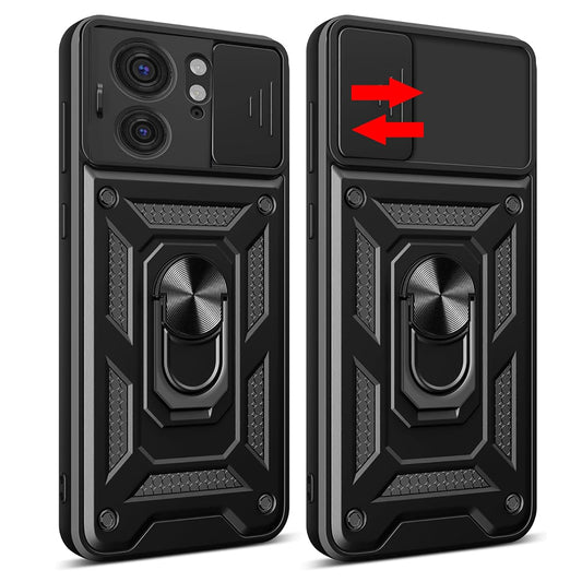 Pouzdro pro Motorola Edge 40, Techsuit, CamShield, Černé