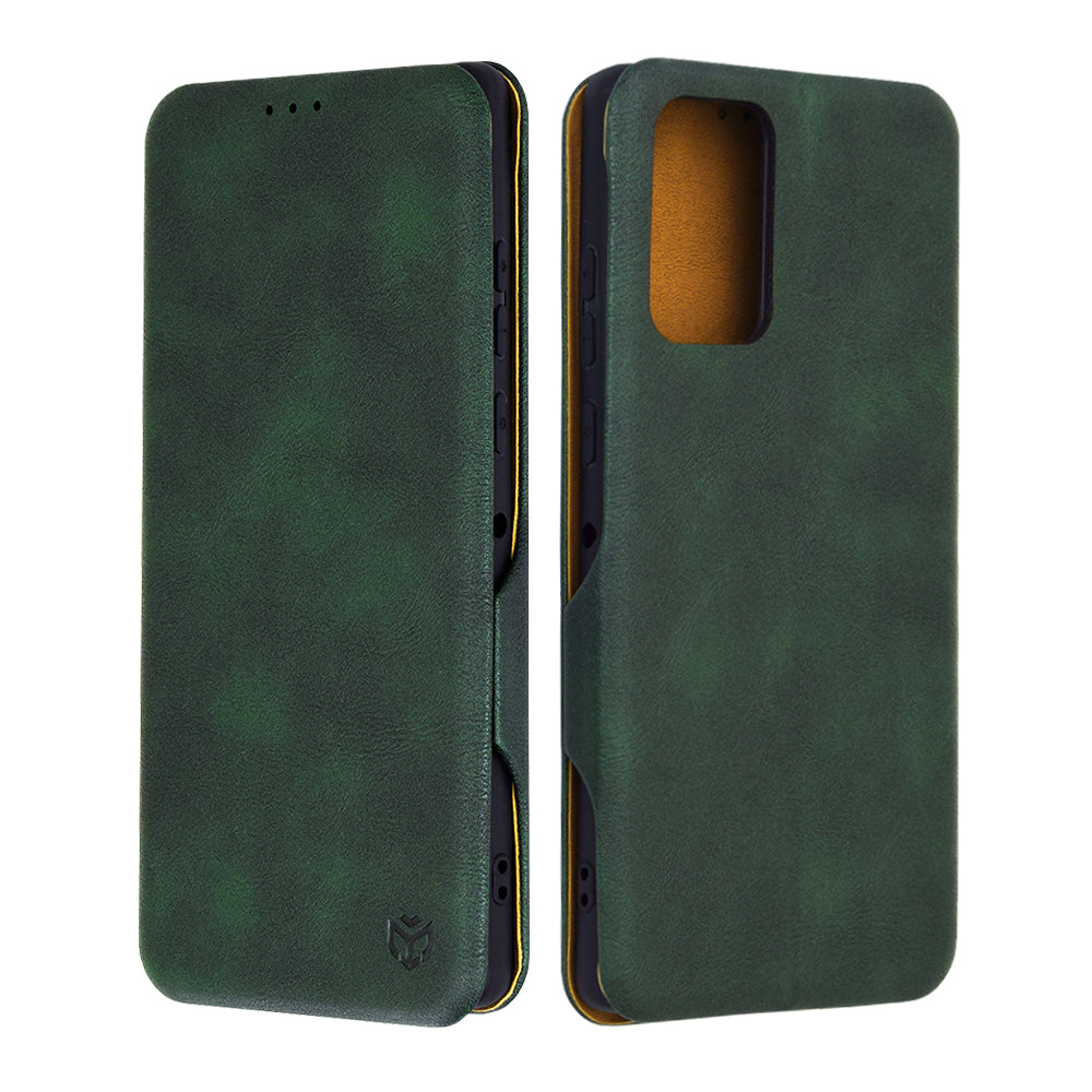 Case for Motorola Edge 50 Fusion, Techsuit, Safe Wallet Plus, Green