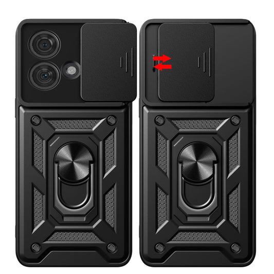 Pouzdro pro Motorola Edge 50 Ultra, Techsuit, CamShield, Černé
