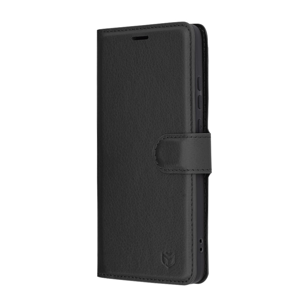 Pouzdro pro Motorola Edge 60 Neo / Edge 50 Neo, Techsuit, Leather Folio, Černá