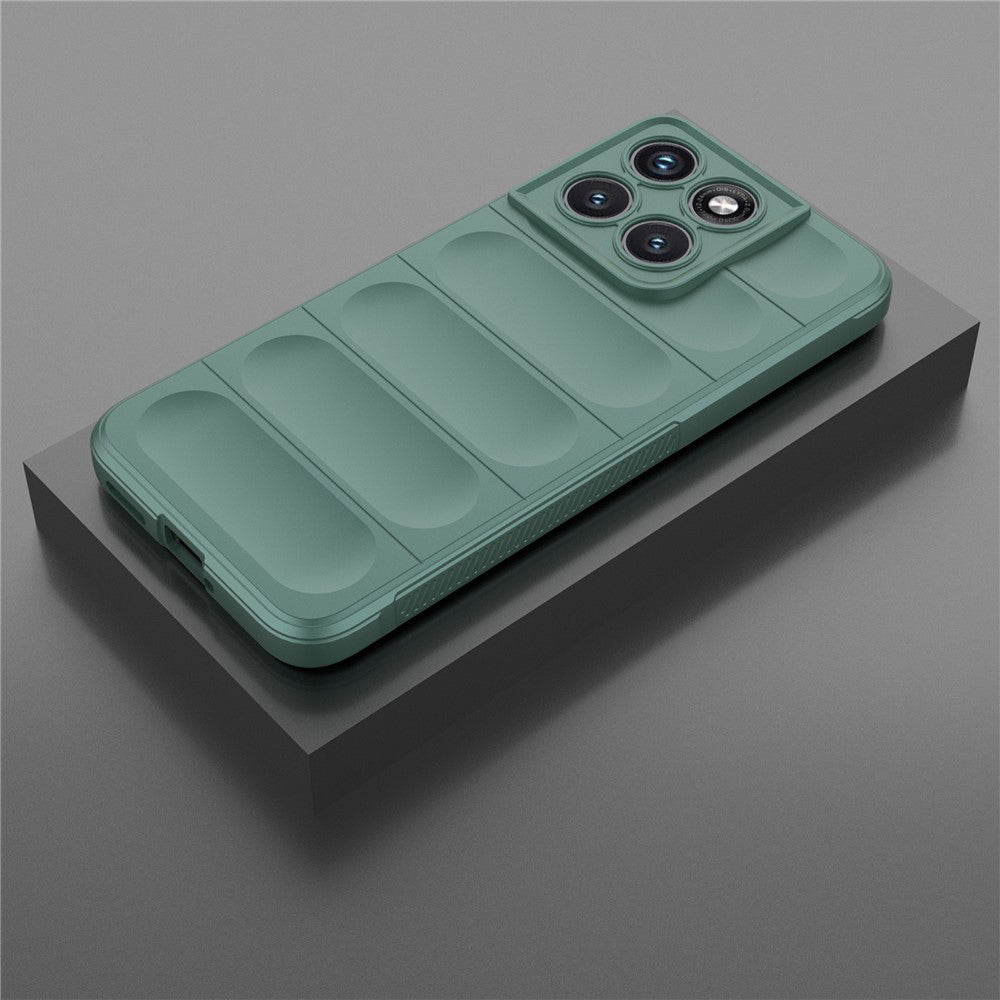 Pouzdro pro Motorola Edge 70 Fusion, Techsuit, Magic Shield, Zelené