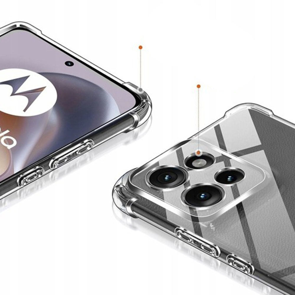 Pouzdro pro Motorola Edge 70 Fusion, Techsuit, Shockproof Clear, Transparent