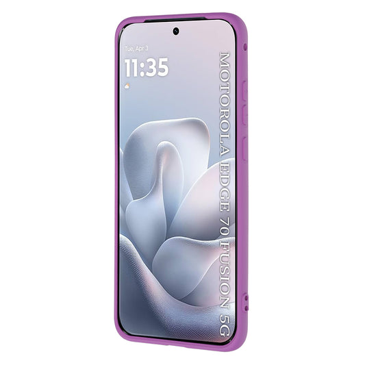 Pouzdro pro Motorola Edge 70 Fusion, Techsuit, SoftFlex, Fialové