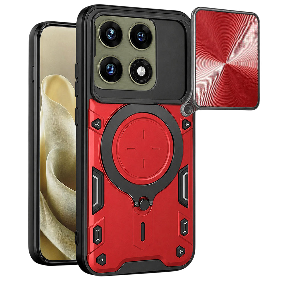 Pouzdro pro Motorola Edge 70 Pro, Techsuit, CamGuard Pro, červené