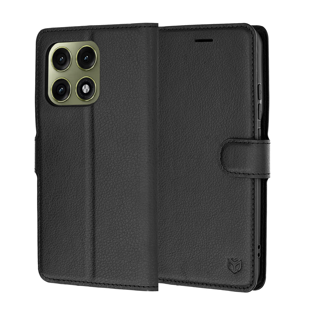 Pouzdro pro Motorola Edge 70 Pro, Techsuit, kožené folio, černé
