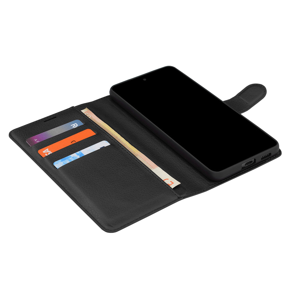 Pouzdro pro Motorola Edge 70 Pro, Techsuit, kožené folio, černé