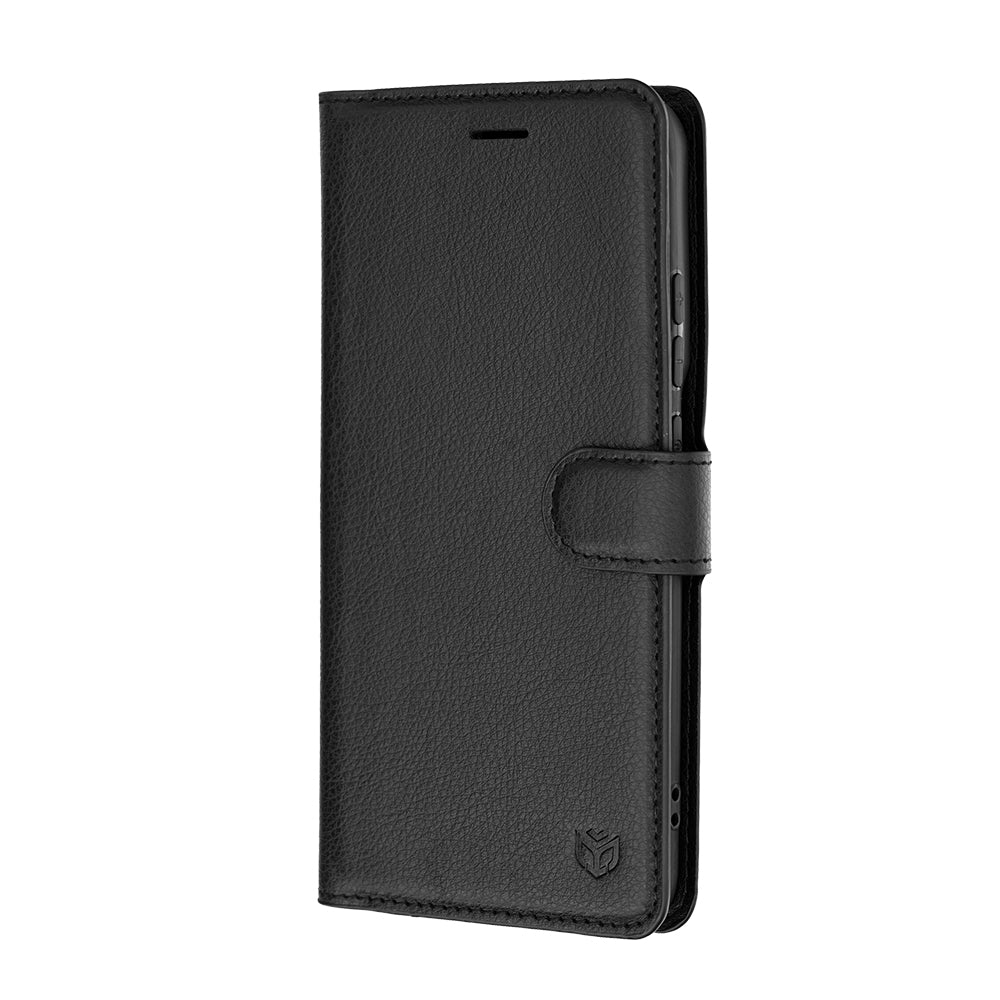 Pouzdro pro Motorola Edge 70 Pro, Techsuit, kožené folio, černé