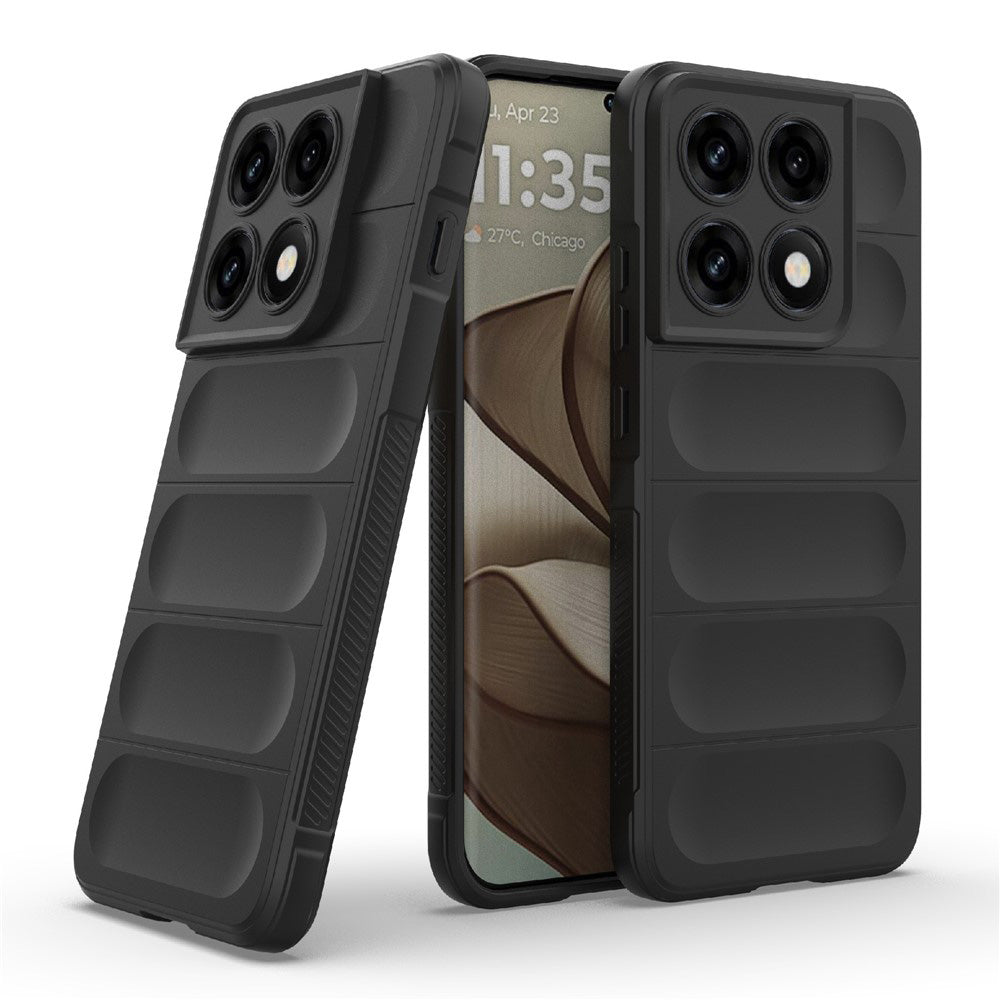 Pouzdro pro Motorola Edge 70 Pro, Techsuit, Magic Shield, Černé