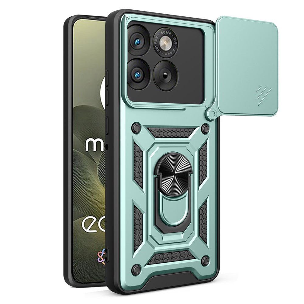 Pouzdro pro Motorola Edge 70, Techsuit, CamShield, Zelené