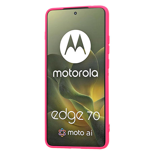 Pouzdro pro Motorola Edge 70, Techsuit, SoftFlex, Tmavě růžová