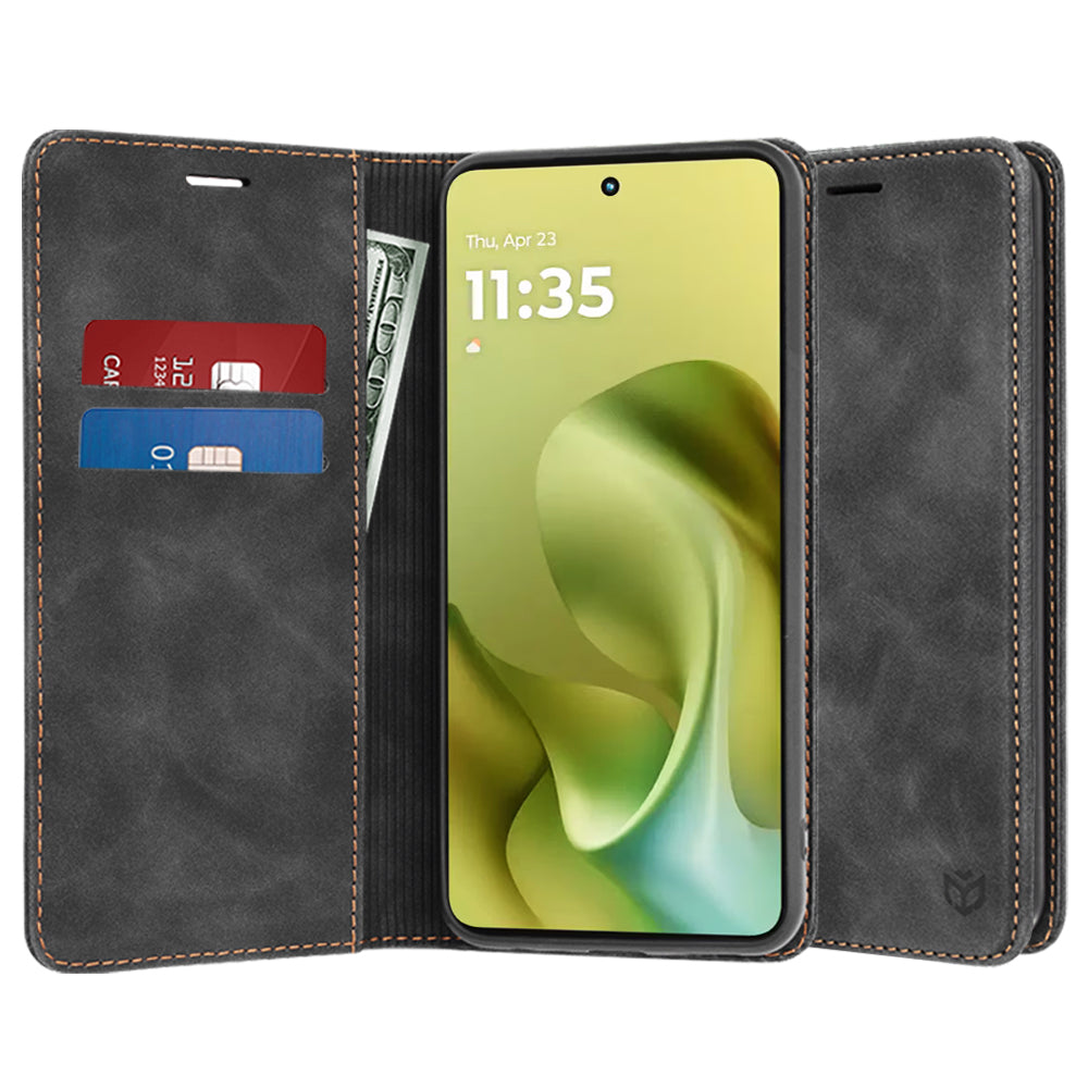 Pouzdro pro Motorola Moto G86, Techsuit, Confy, Černé