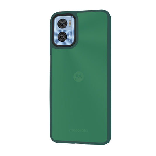Pouzdro pro Motorola Moto E22i / E22, Techsuit, HaloFrost, Zelené