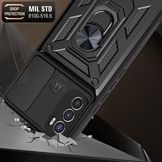 Pouzdro pro Motorola Moto E40 / E30 / E20, Techsuit, CamShield, Černé