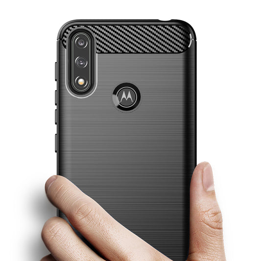 Pouzdro pro Motorola Moto E7i Power / E7 Power, Techsuit, Carbon, Černé