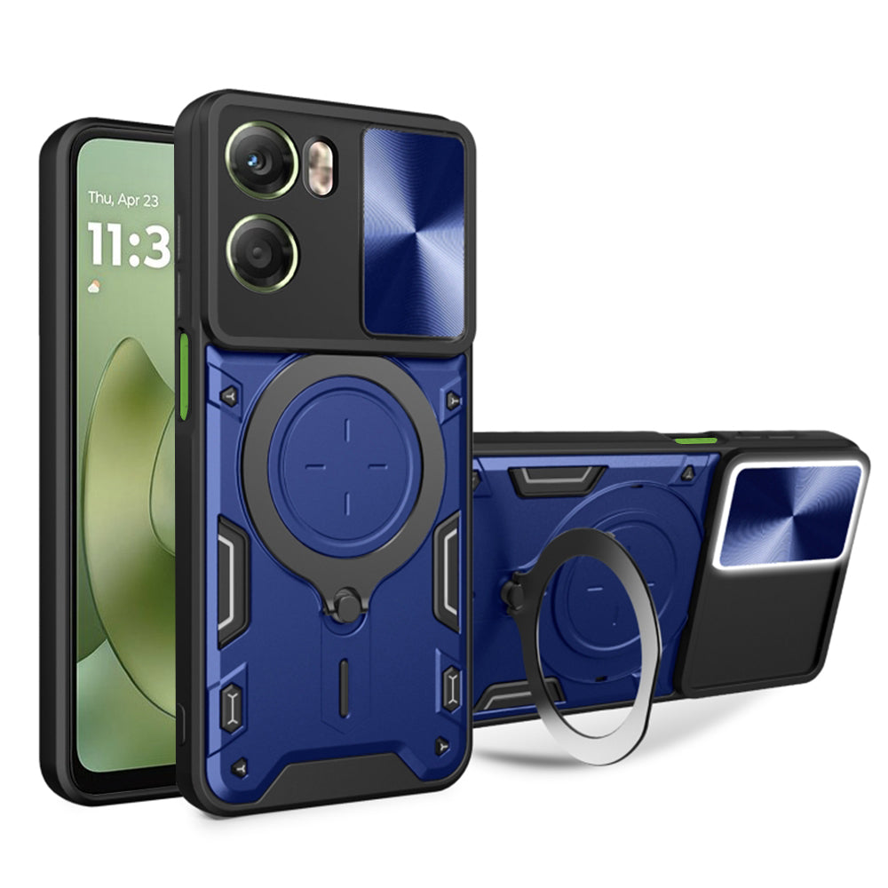 Pouzdro pro Motorola Moto G06, Techsuit, CamGuard Pro, Modrá