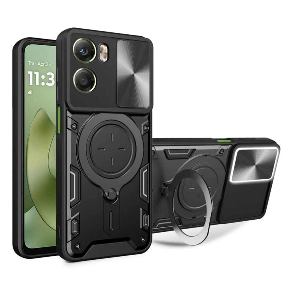 Pouzdro pro Motorola Moto G06, Techsuit, CamGuard Pro, Černá