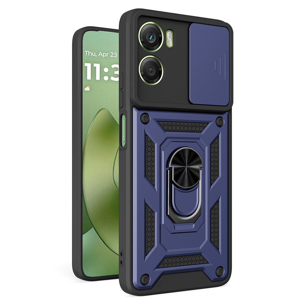 Pouzdro pro Motorola Moto G06, Techsuit, CamShield, Modrá