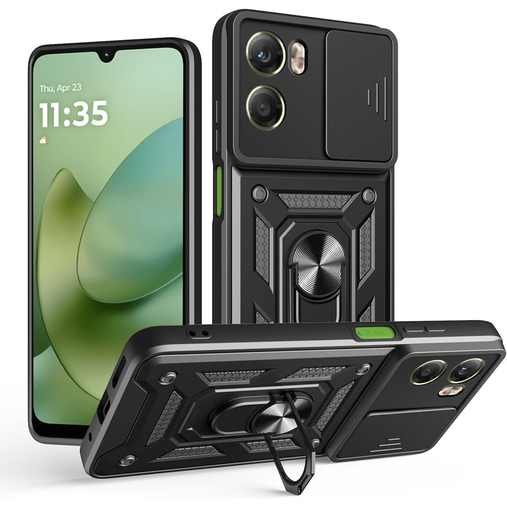Pouzdro pro Motorola Moto G06, Techsuit, CamShield, Černá