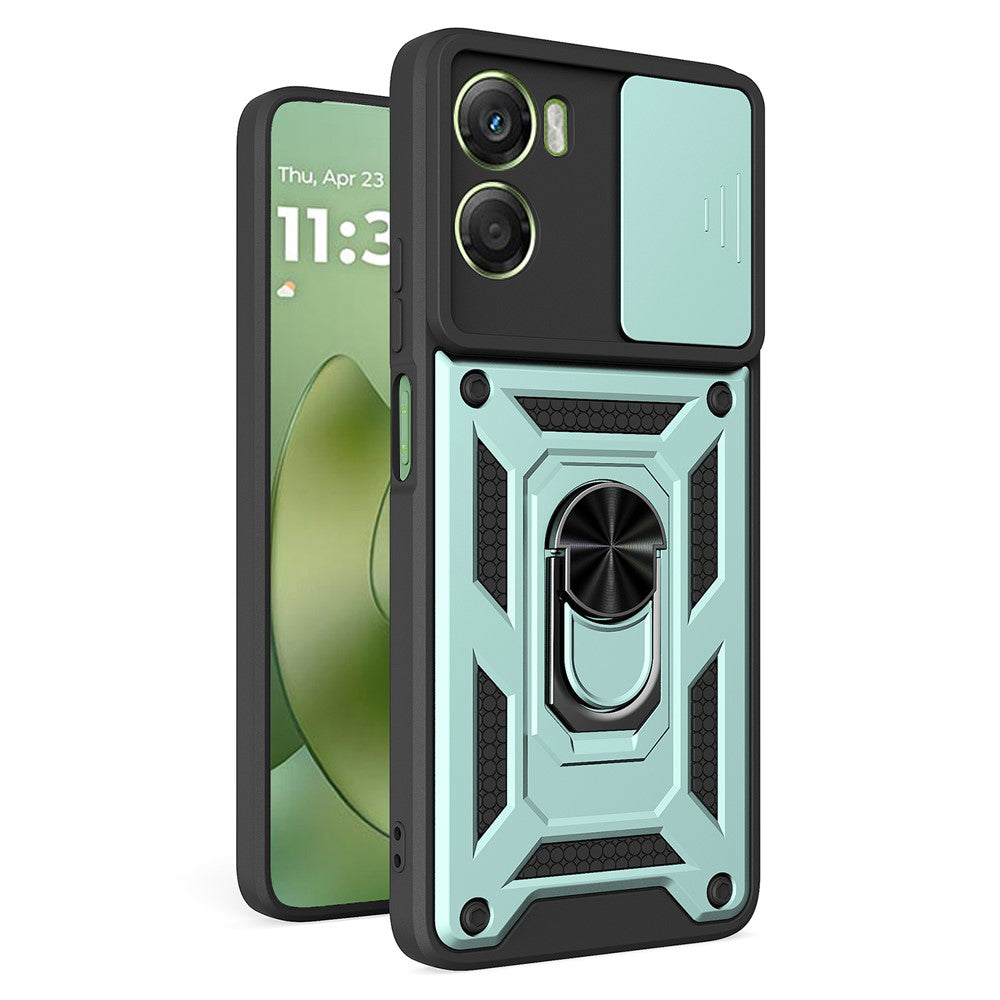 Pouzdro pro Motorola Moto G06, Techsuit, CamShield, Zelené