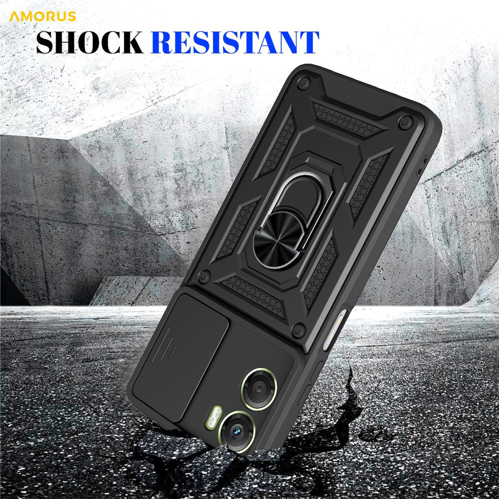 Pouzdro pro Motorola Moto G06, Techsuit, CamShield, Zelené