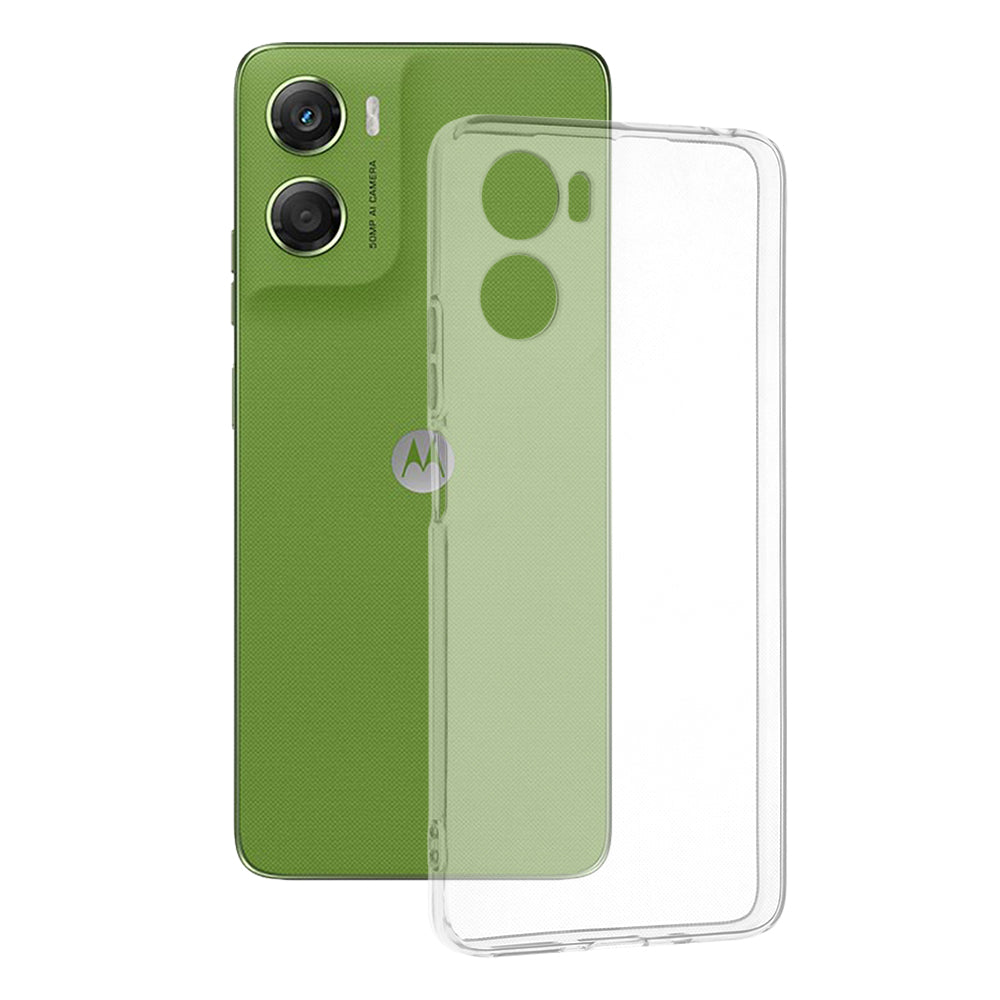 Pouzdro pro Motorola Moto G06, Techsuit, Průhledné, Transparentní