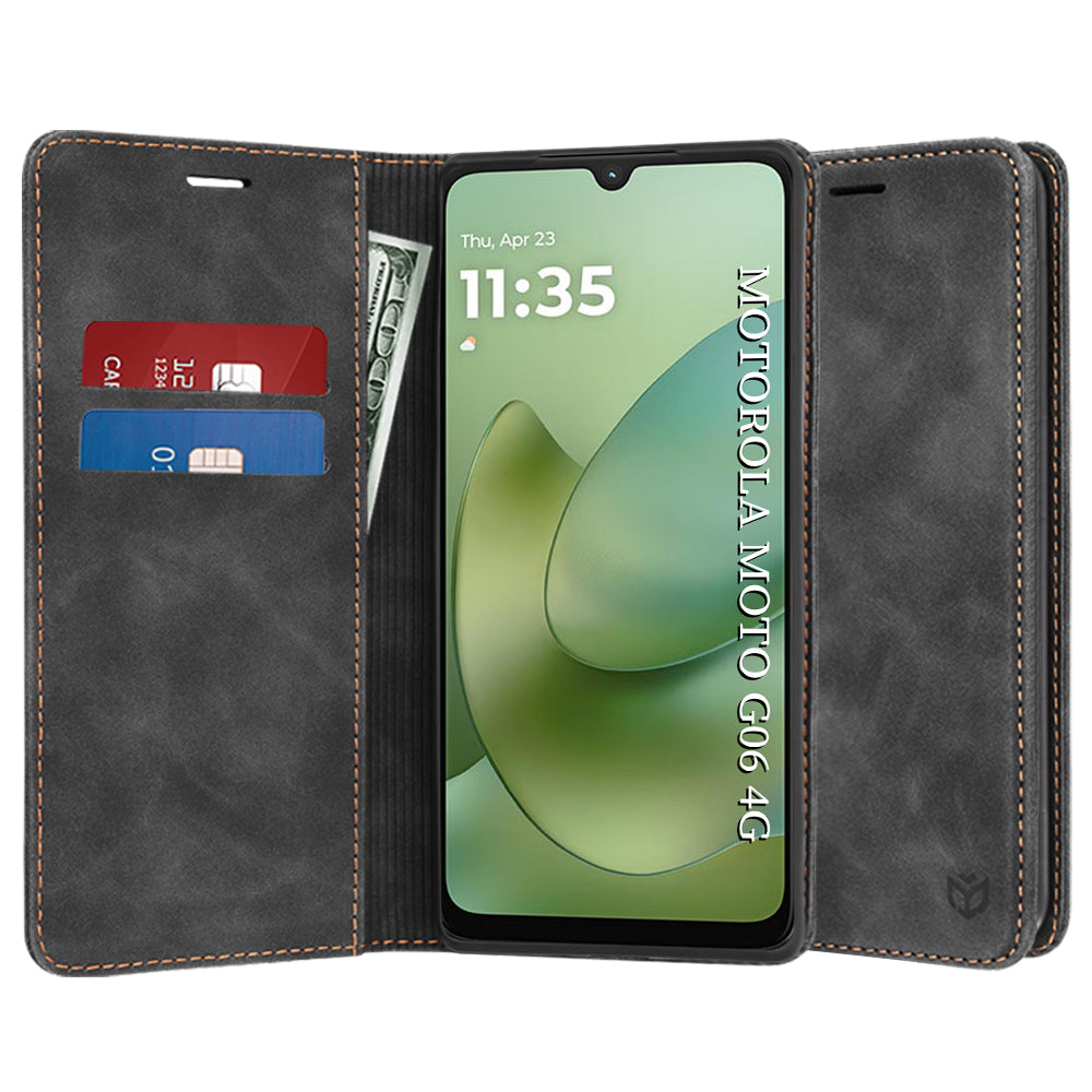 Pouzdro pro Motorola Moto G06, Techsuit, Confy, Černá