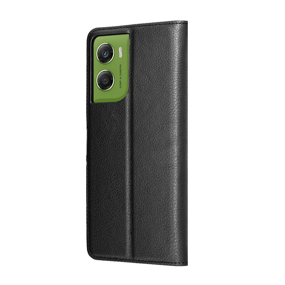 Pouzdro pro Motorola Moto G06, Techsuit, Leather Folio, Černá