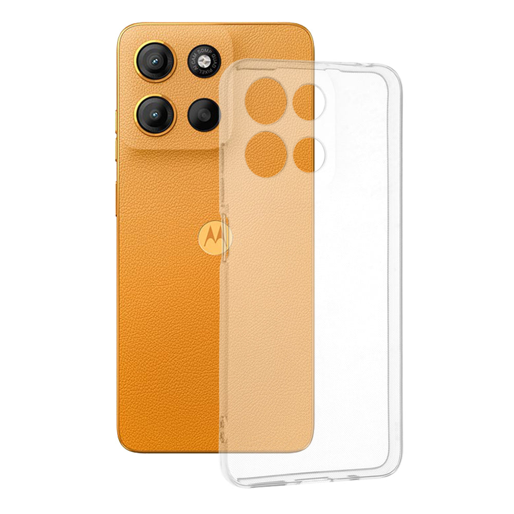 Pouzdro pro Motorola Moto G15 / G15 Power, Techsuit, Průhledné, Transparentní