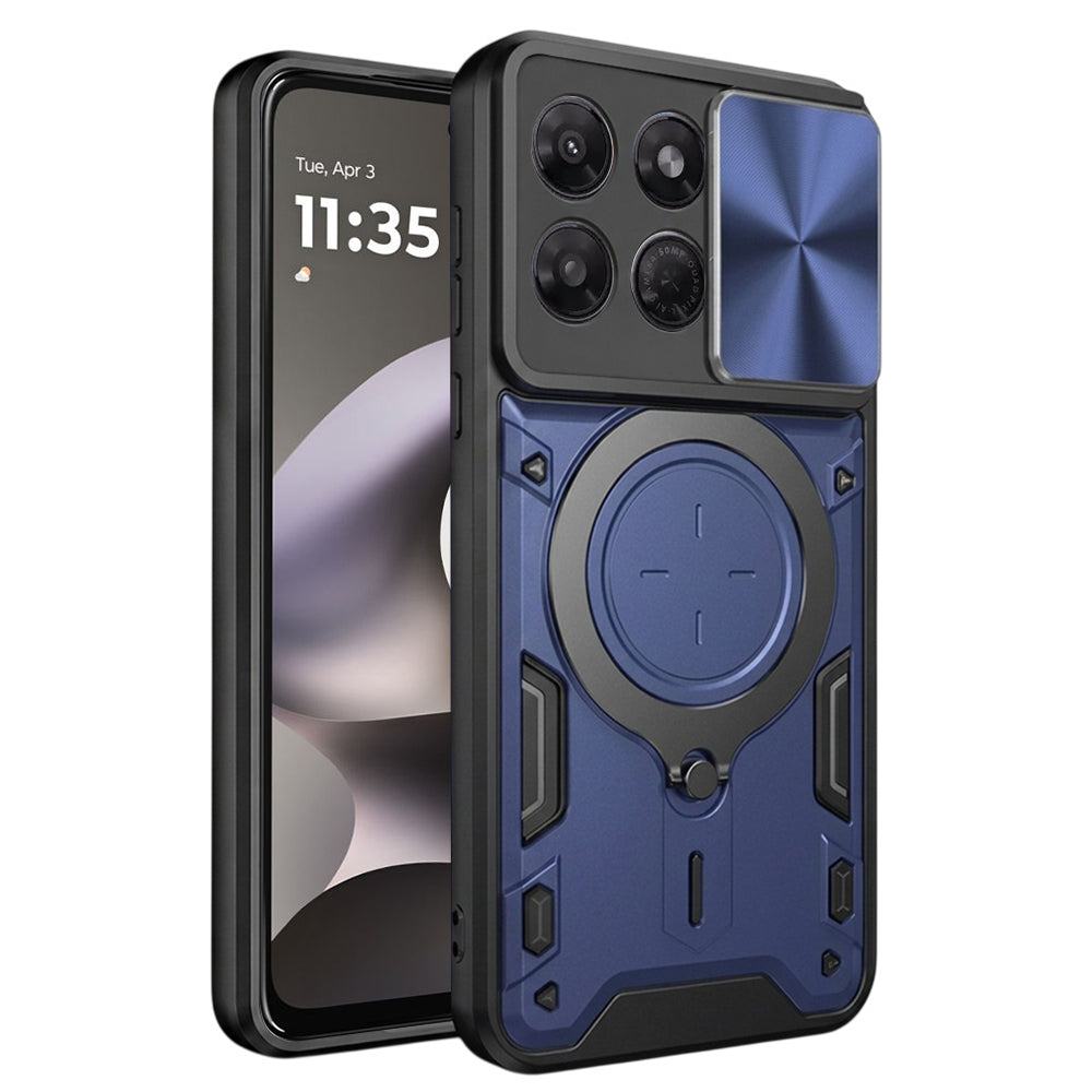 Pouzdro pro Motorola Moto G37 Power, Techsuit, CamGuard Pro, Modré