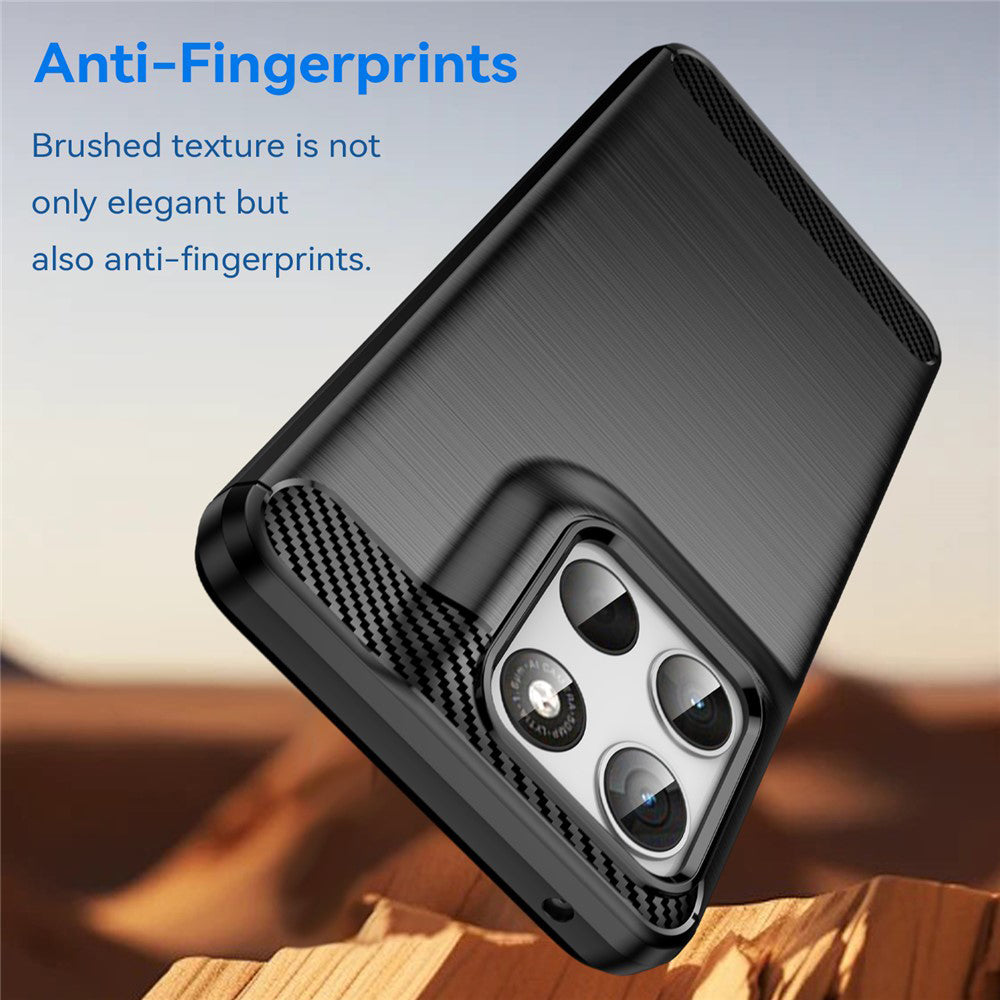 Pouzdro pro Motorola Moto G47 / G37 Power / G37 / G67 Power / G57 Power, Techsuit, Carbon, Černé