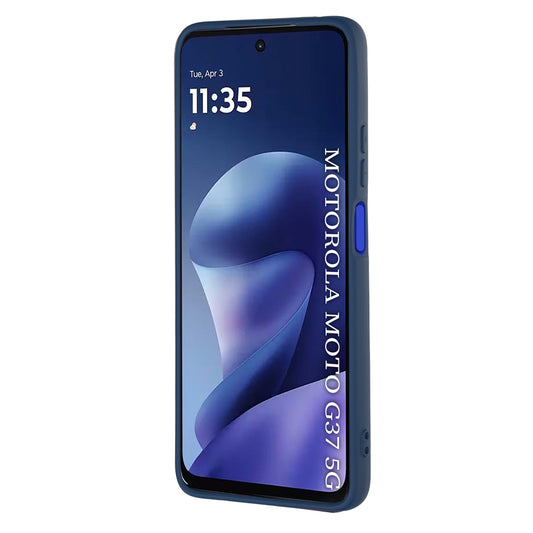 Pouzdro pro Motorola Moto G47 / G37 Power / G37, Techsuit, SoftFlex, Tmavě modrá