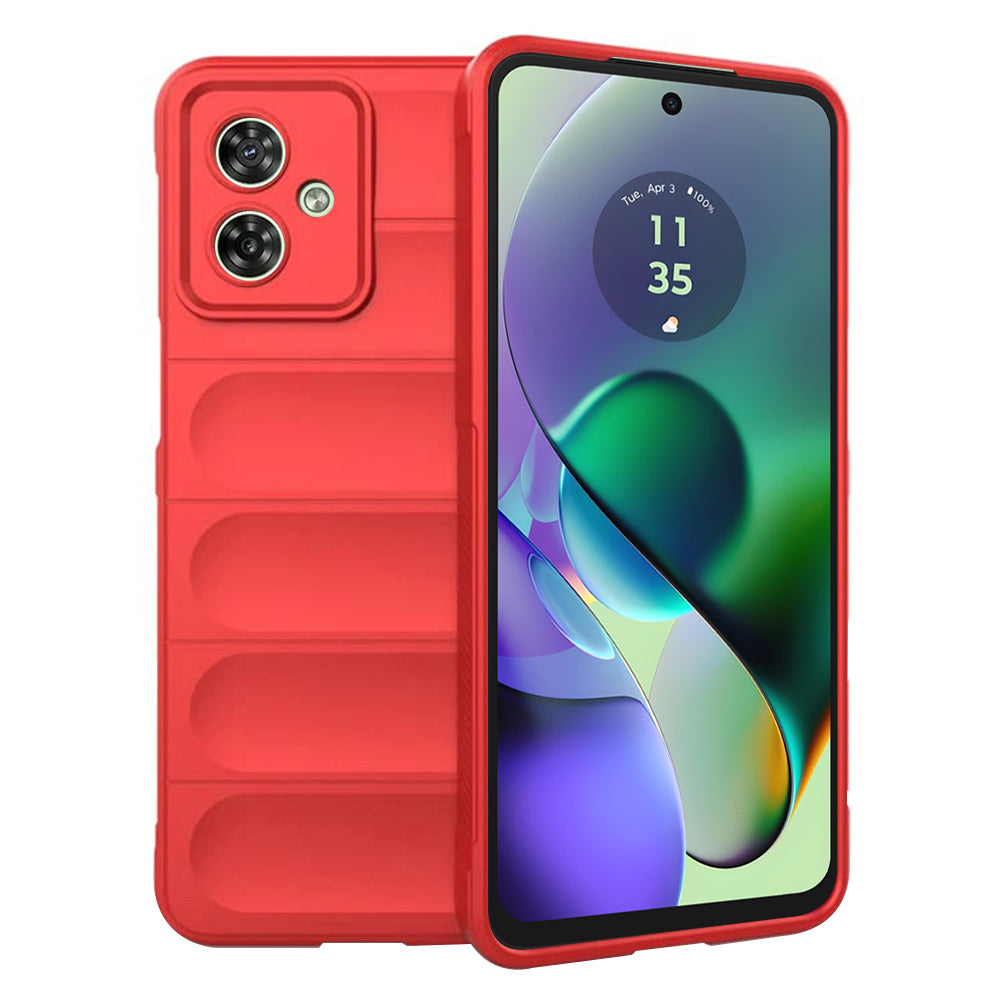Pouzdro pro Motorola Moto G54, Techsuit, Magic Shield, Červená