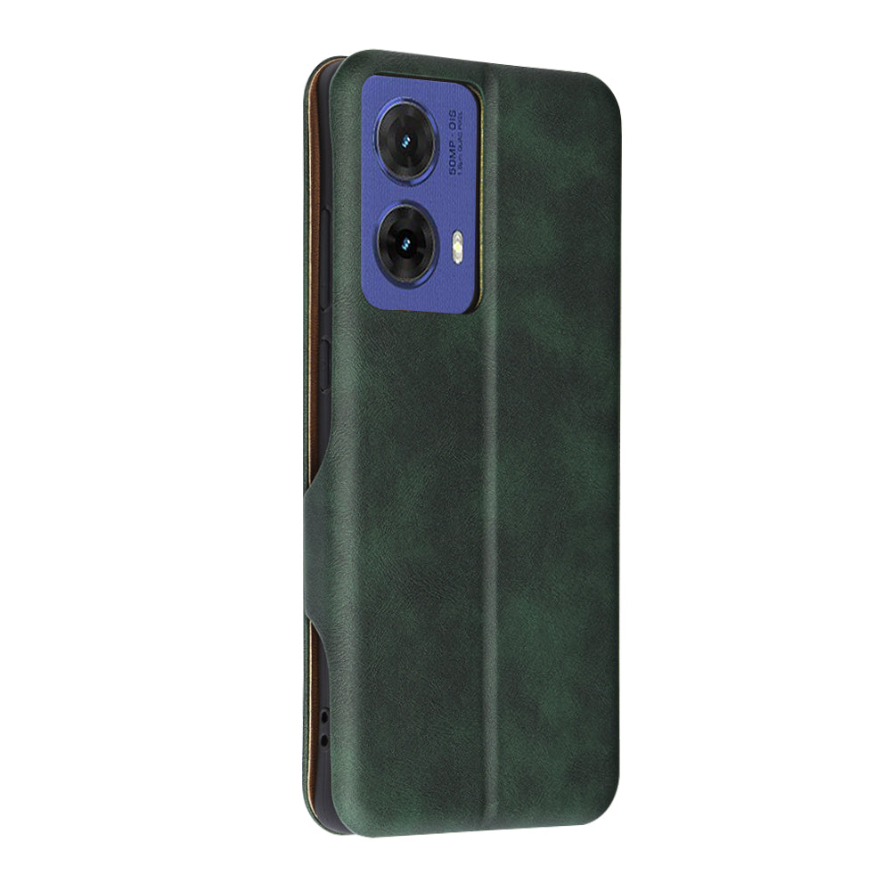 Pouzdro pro Motorola Moto G85, Techsuit, Safe Wallet Plus, Zelená