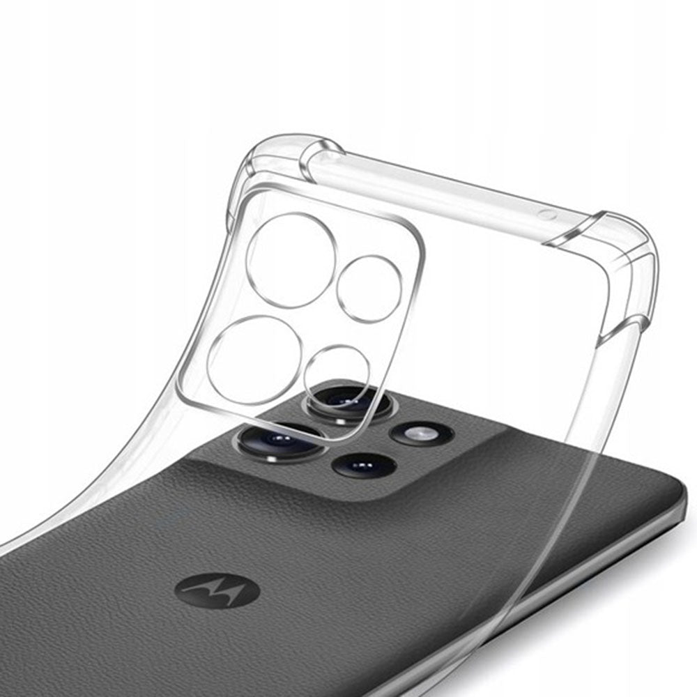 Pouzdro pro Motorola Moto G86 Power, Techsuit, Odolné proti nárazům, Průhledné