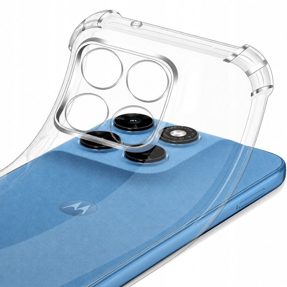 Case for Motorola Moto G87 / G77 / G67, Techsuit, Shockproof Clear, Transparent