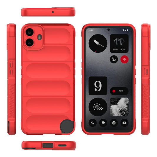 Pouzdro pro Nothing CMF Phone 1, Techsuit, Magic Shield, červené