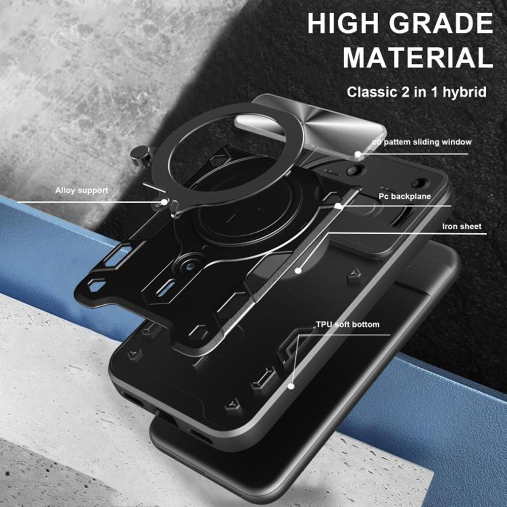Pouzdro pro Nothing Phone (3a), Techsuit, CamGuard Pro, Černé