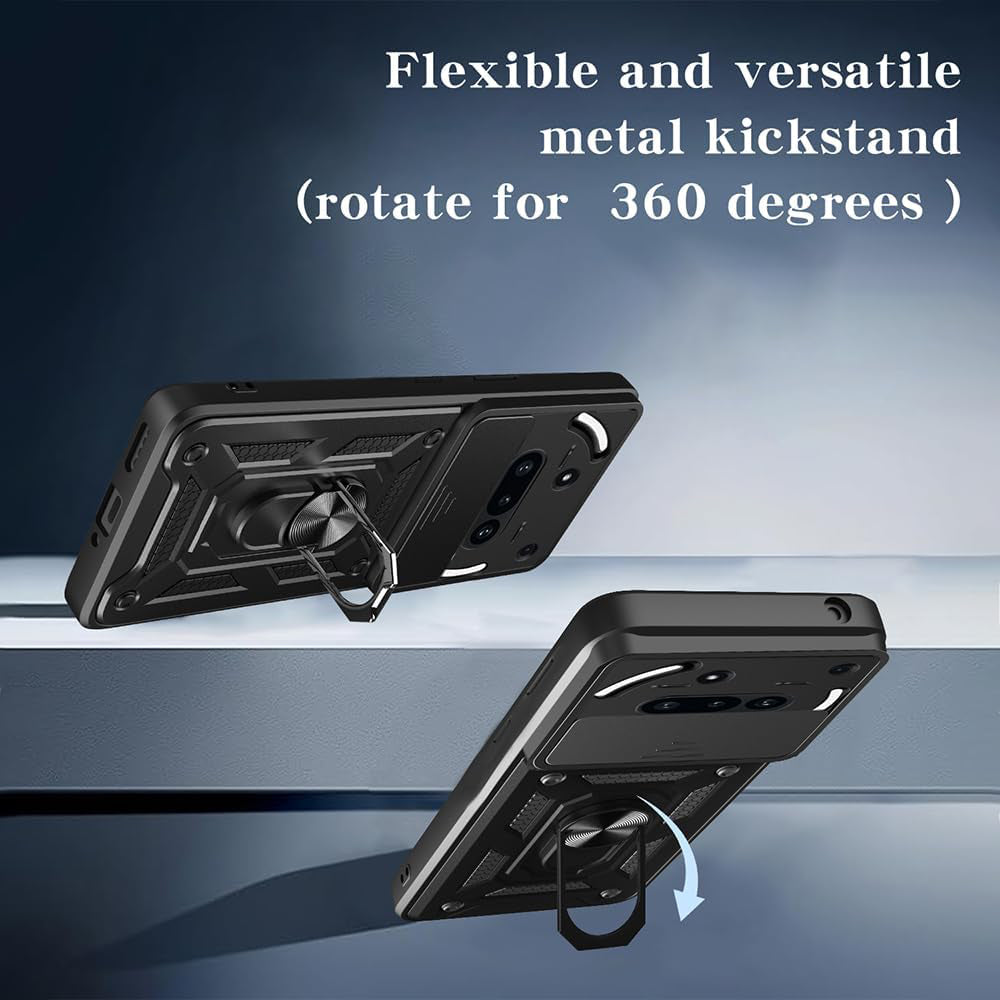 Pouzdro pro Nothing Phone (3a), Techsuit, CamShield, černé