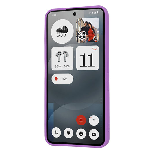 Pouzdro pro Nothing Phone (3a), Techsuit, SoftFlex, Fialové