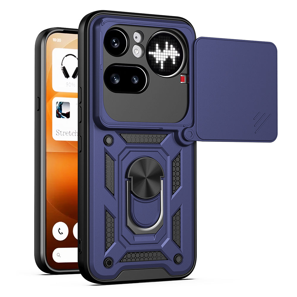 Pouzdro pro Nothing Phone (4a) Pro, Techsuit, CamShield, Modrá