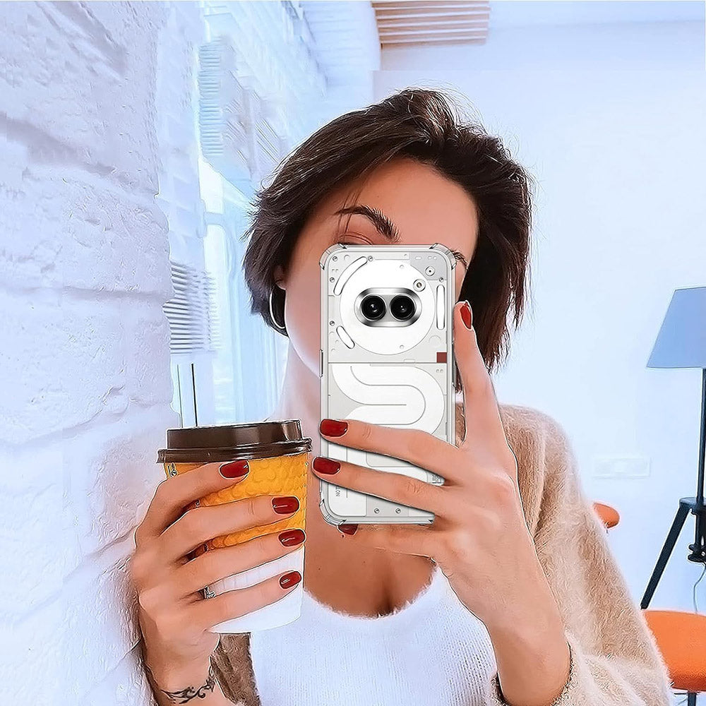 Pouzdro pro Nothing Phone (4a) Pro, Techsuit, Shockproof Clear, Transparentní