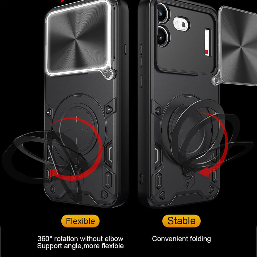 Pouzdro pro Nothing Phone (4b), Techsuit, CamGuard Pro, Modrá