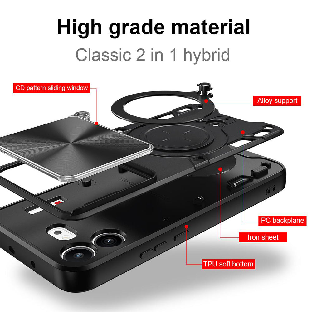 Pouzdro pro Nothing Phone (4b), Techsuit, CamGuard Pro, Modrá